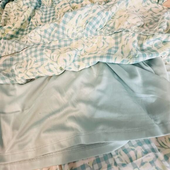 LC Lauren Conrad Ruffle-Neck Flutter-Sleeve Wrap Dress Plus Size 4XL Green NWT - Picture 13 of 16